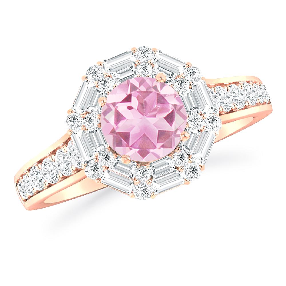 Rose Gold - Pink Tourmaline