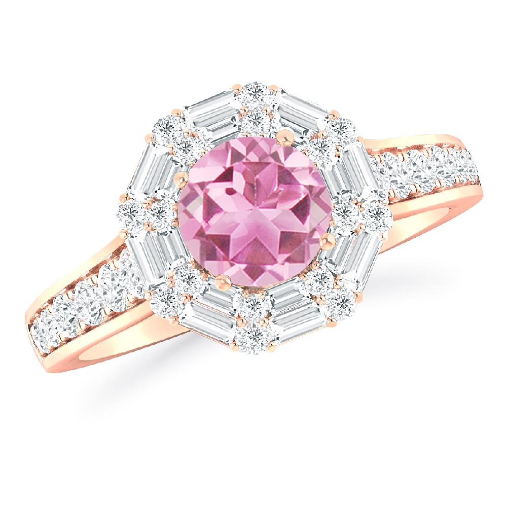 Rose Gold - Pink Tourmaline