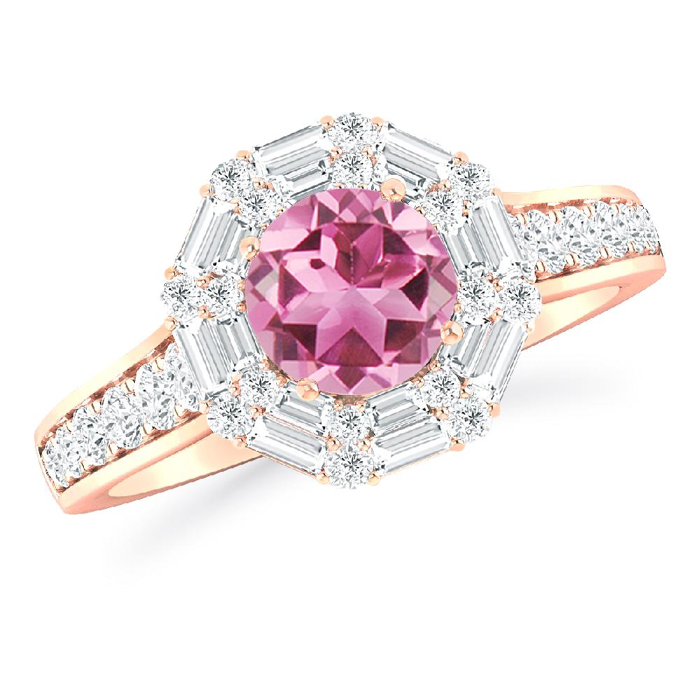 Rose Gold - Pink Tourmaline