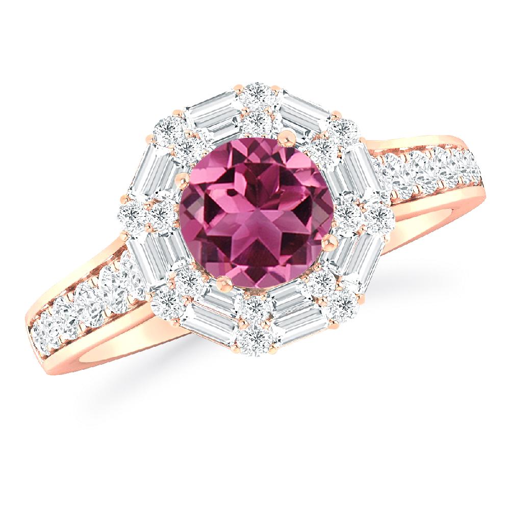 Rose Gold - Pink Tourmaline