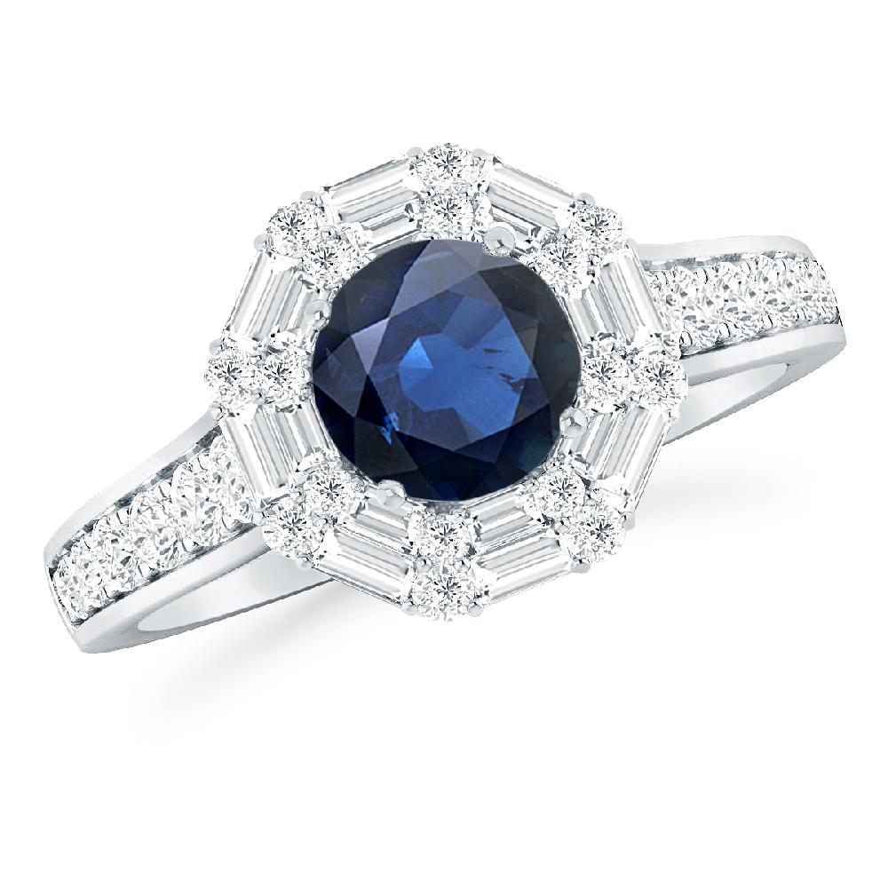 White Gold - Sapphire