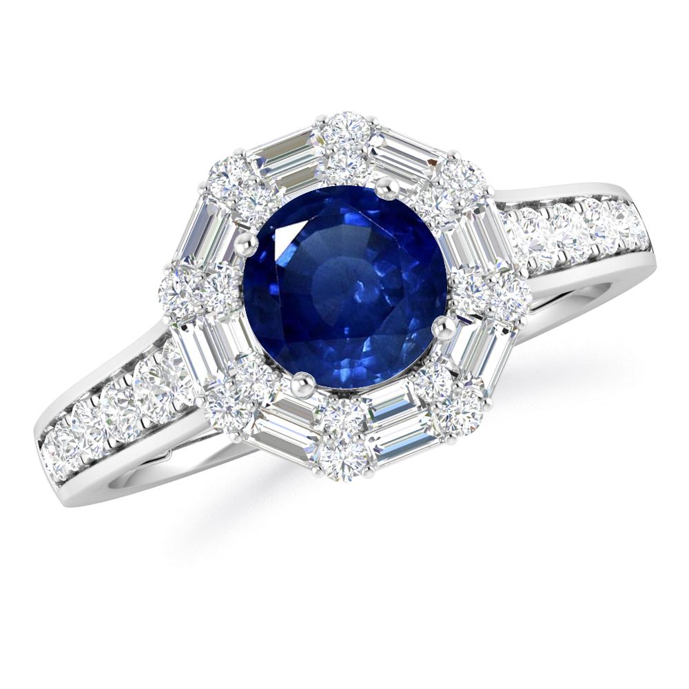 White Gold - Sapphire