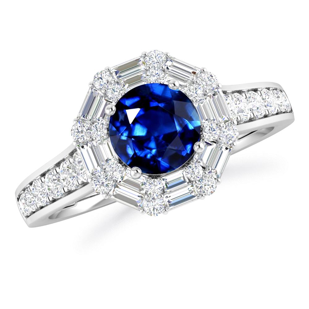 White Gold - Sapphire