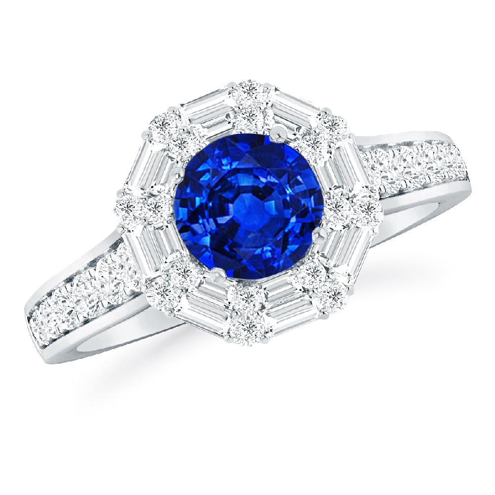 White Gold - Sapphire