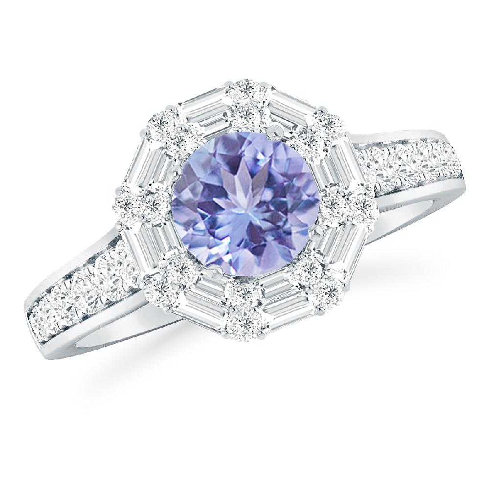 White Gold - Tanzanite