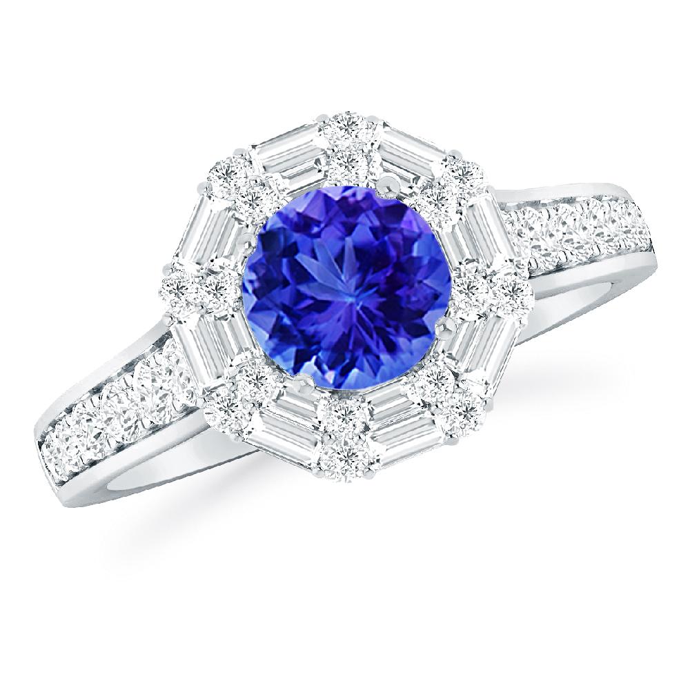 White Gold - Tanzanite