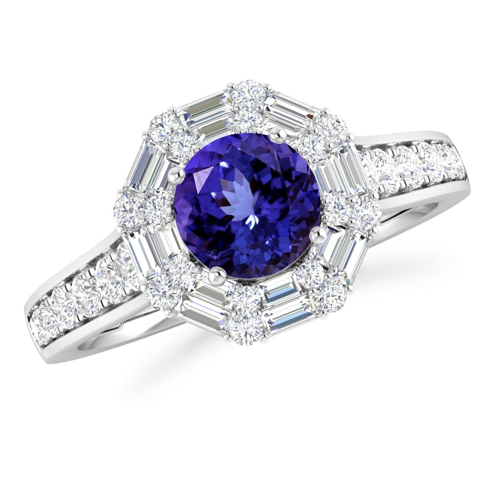 White Gold - Tanzanite