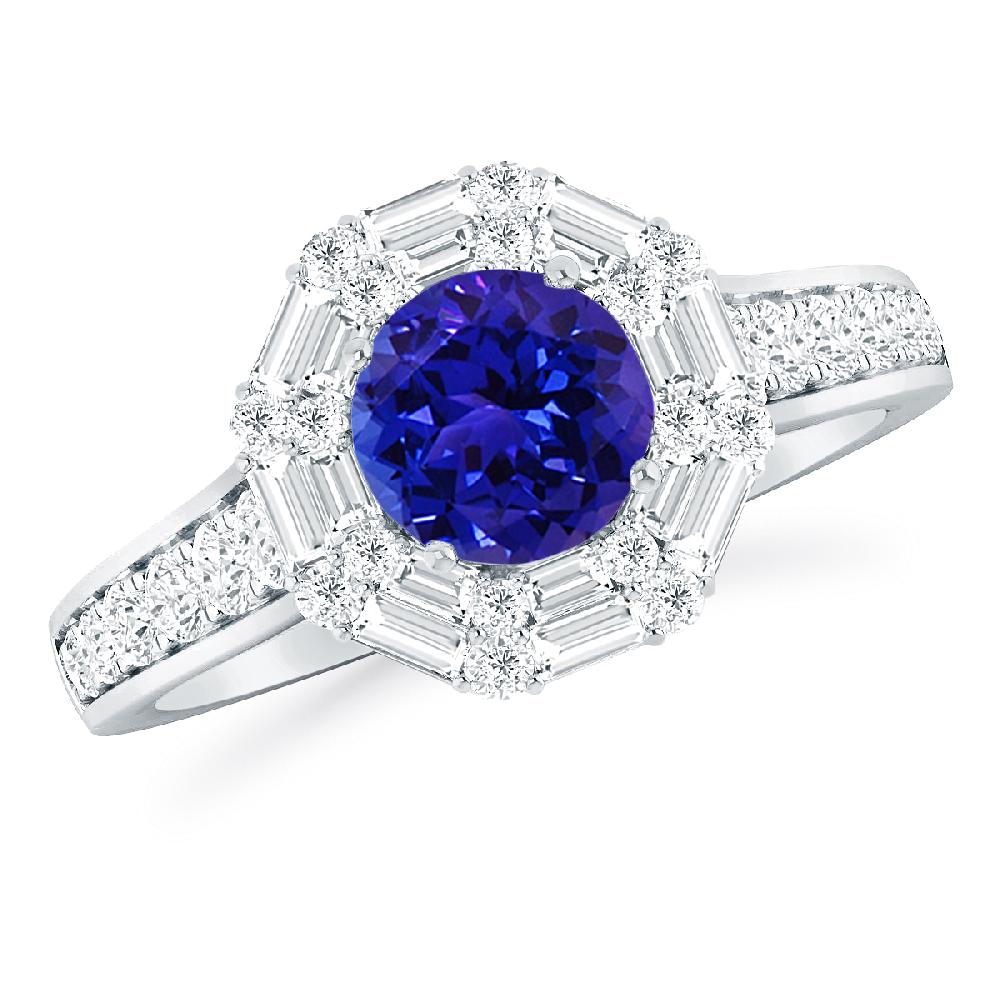 White Gold - Tanzanite