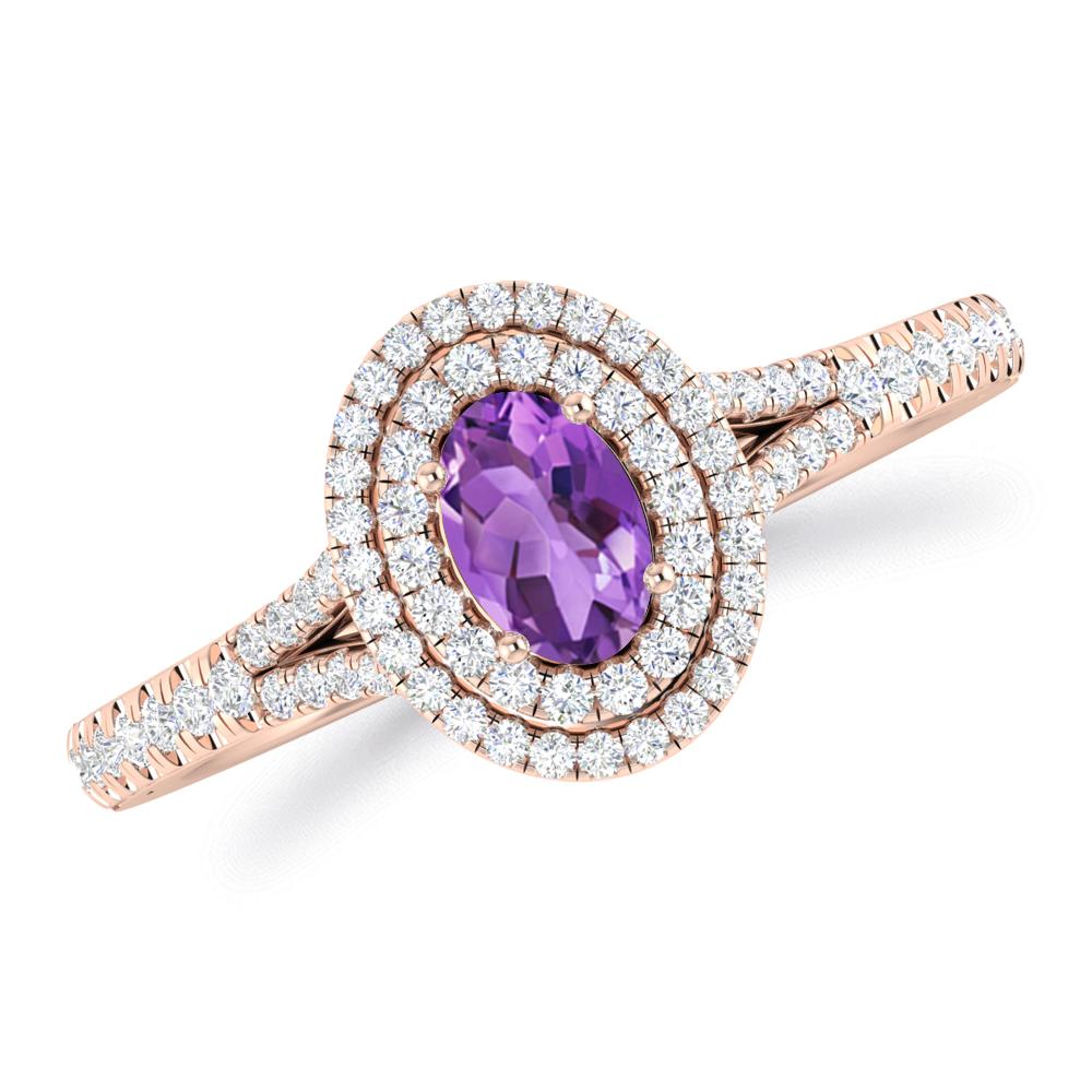 Rose Gold - Amethyst