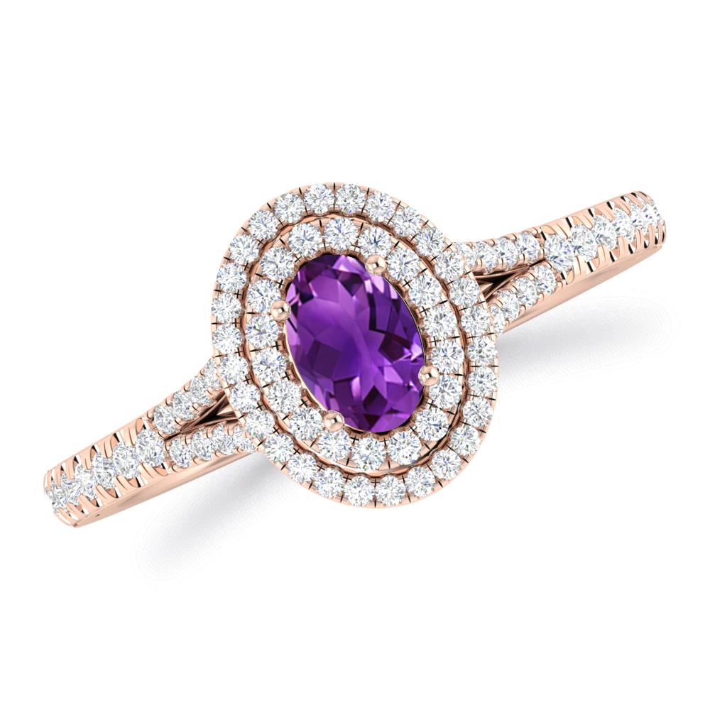 Rose Gold - Amethyst