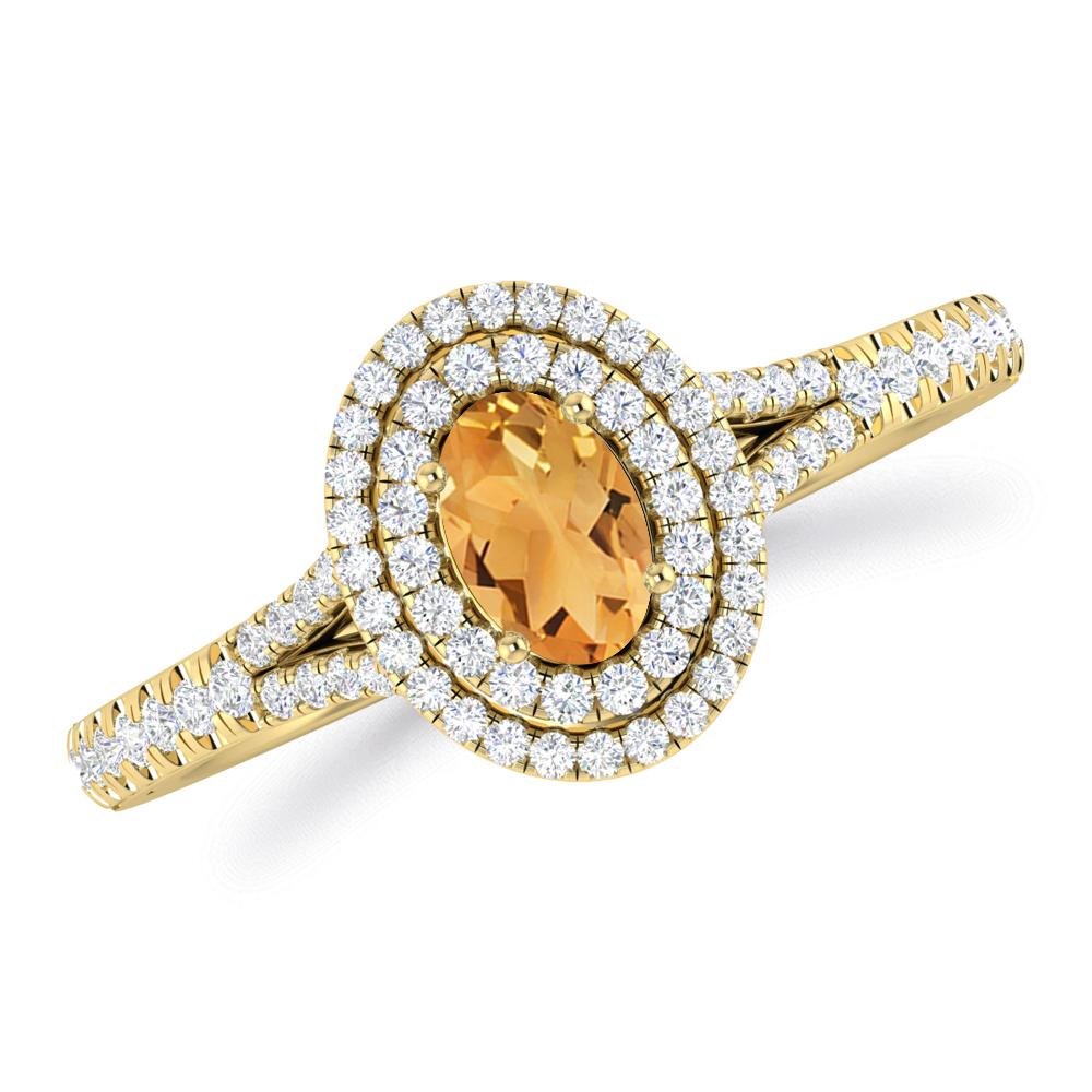 Yellow Gold - Citrine