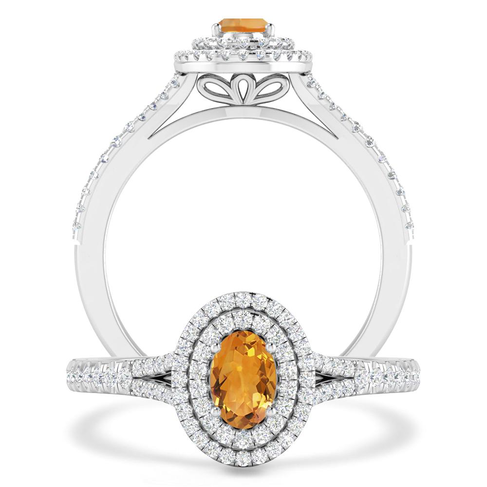 White Gold - Citrine