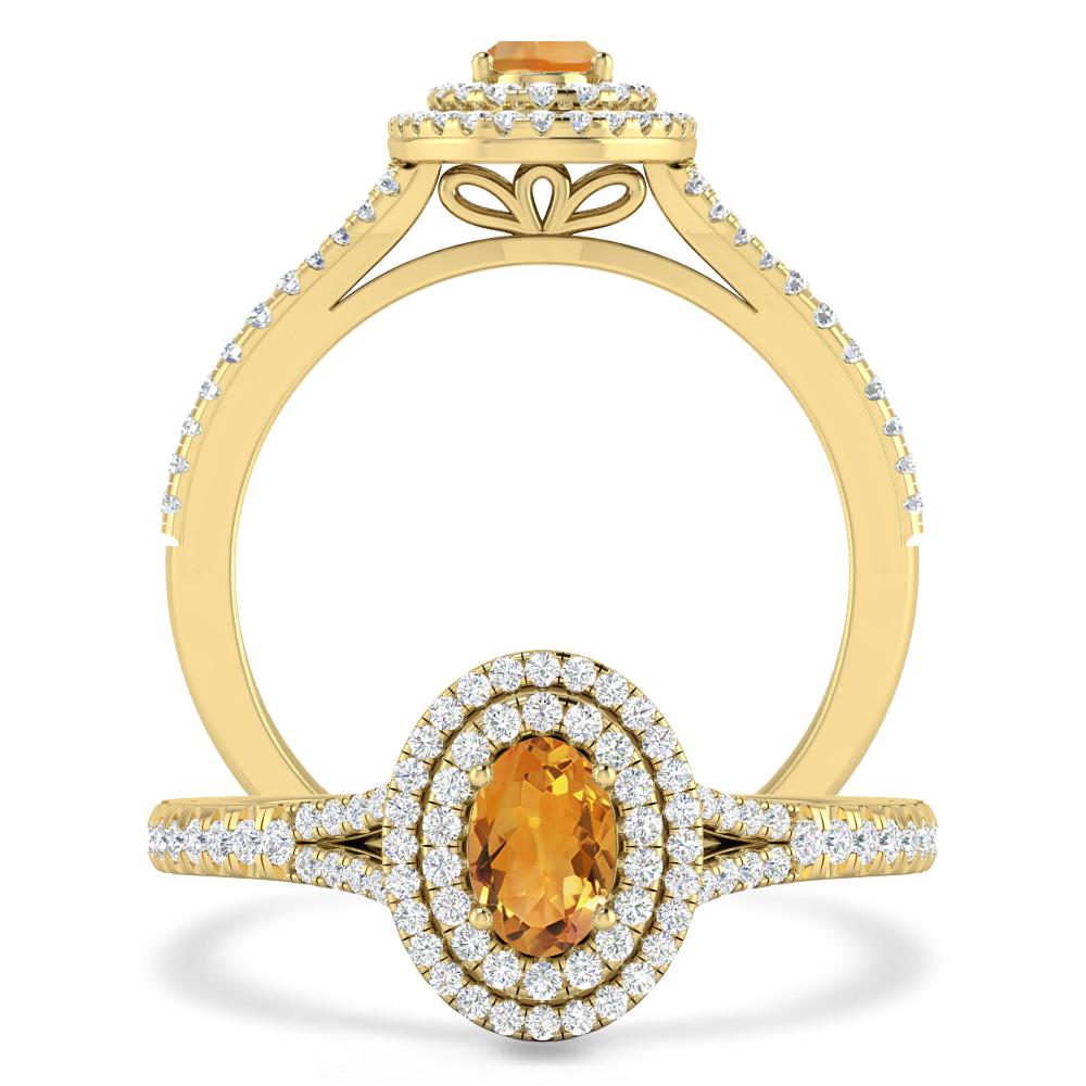 Yellow Gold - Citrine