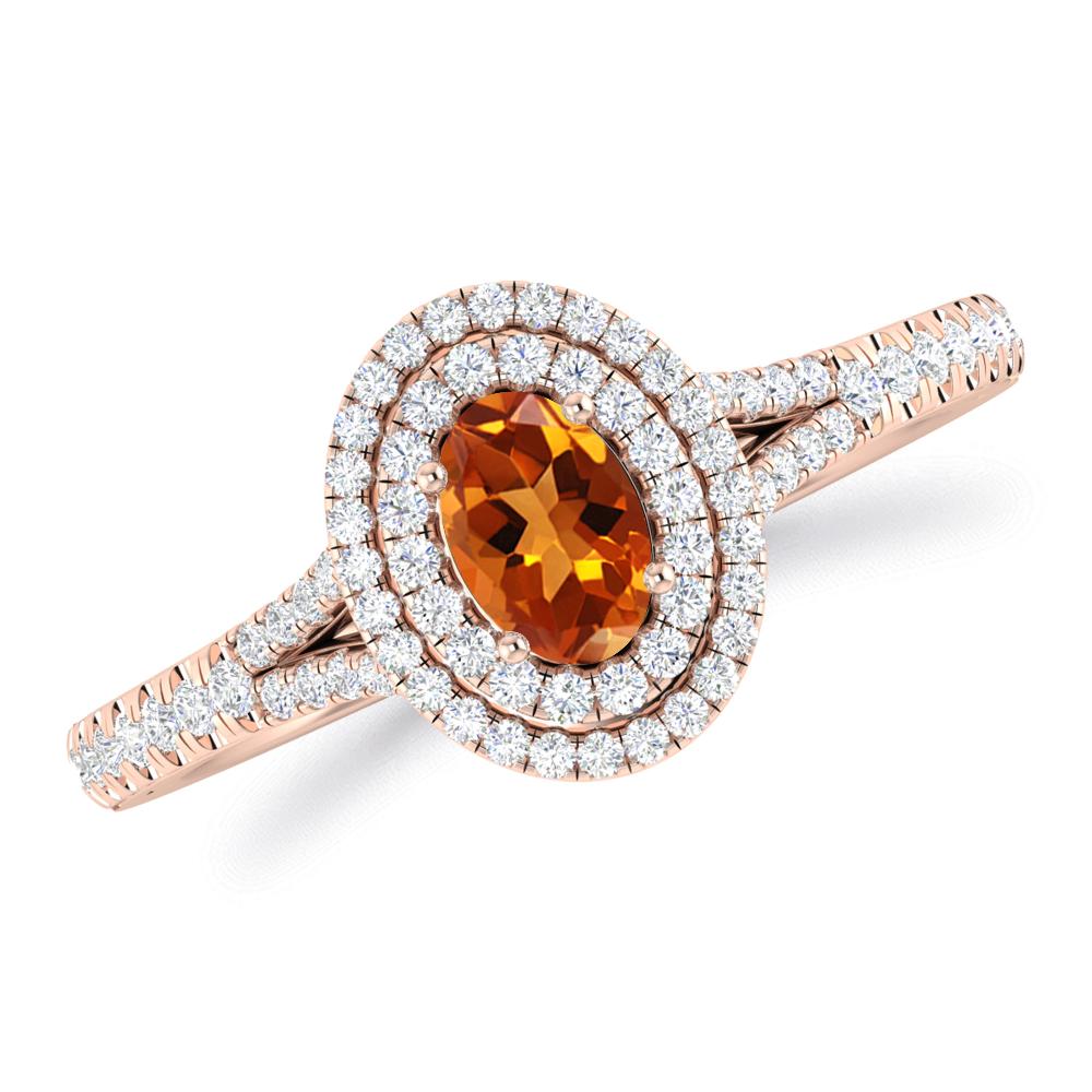 Rose Gold - Citrine