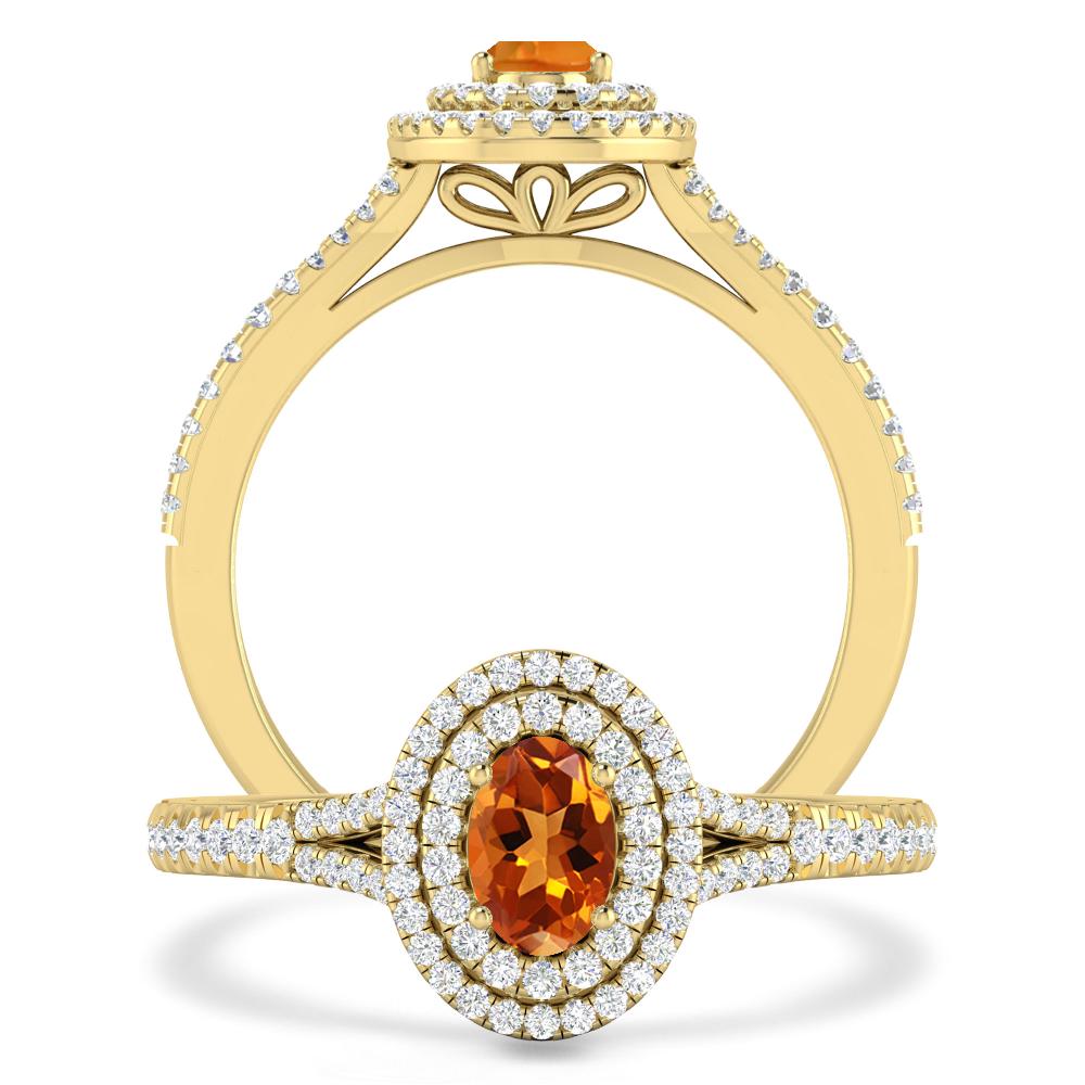 Yellow Gold - Citrine