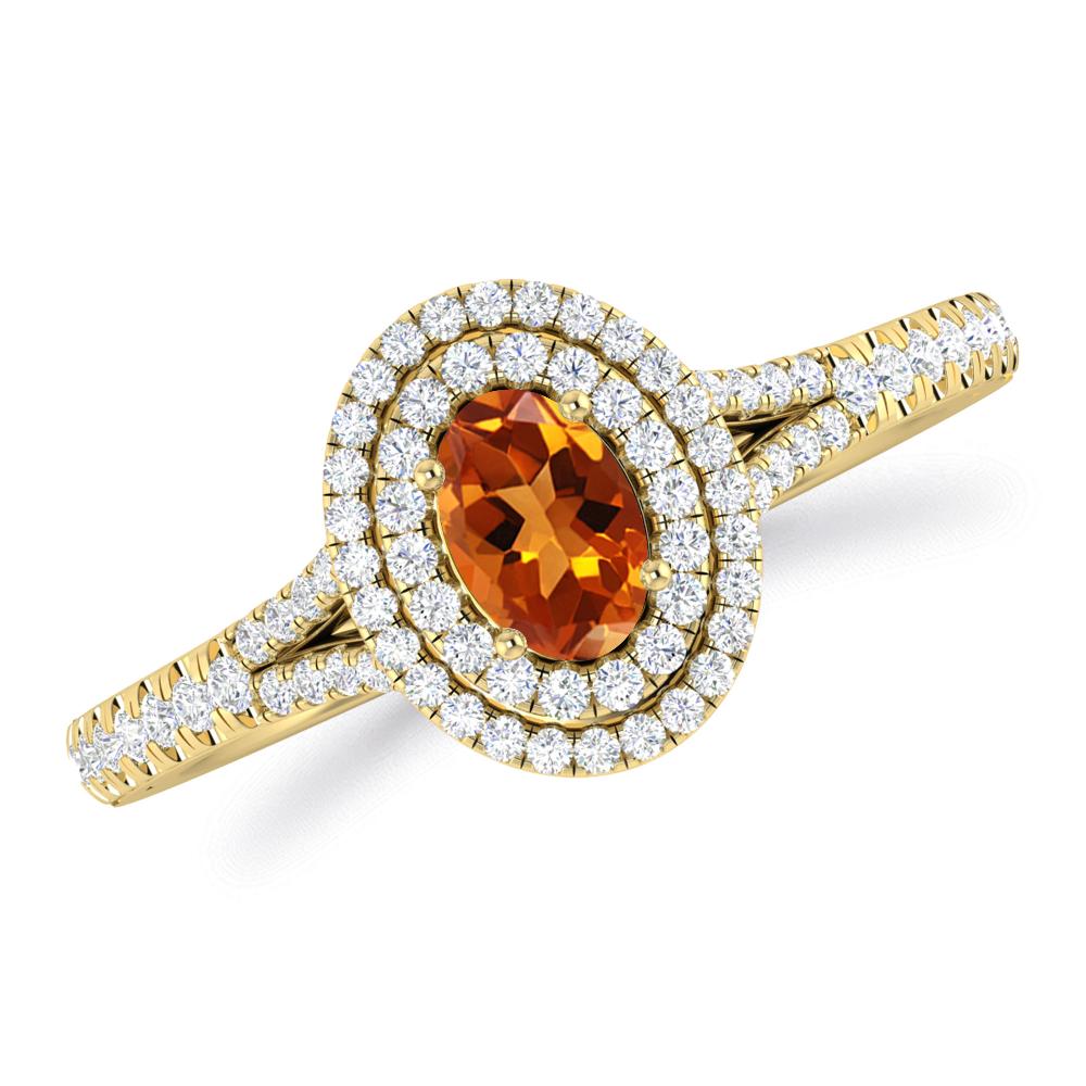 Yellow Gold - Citrine