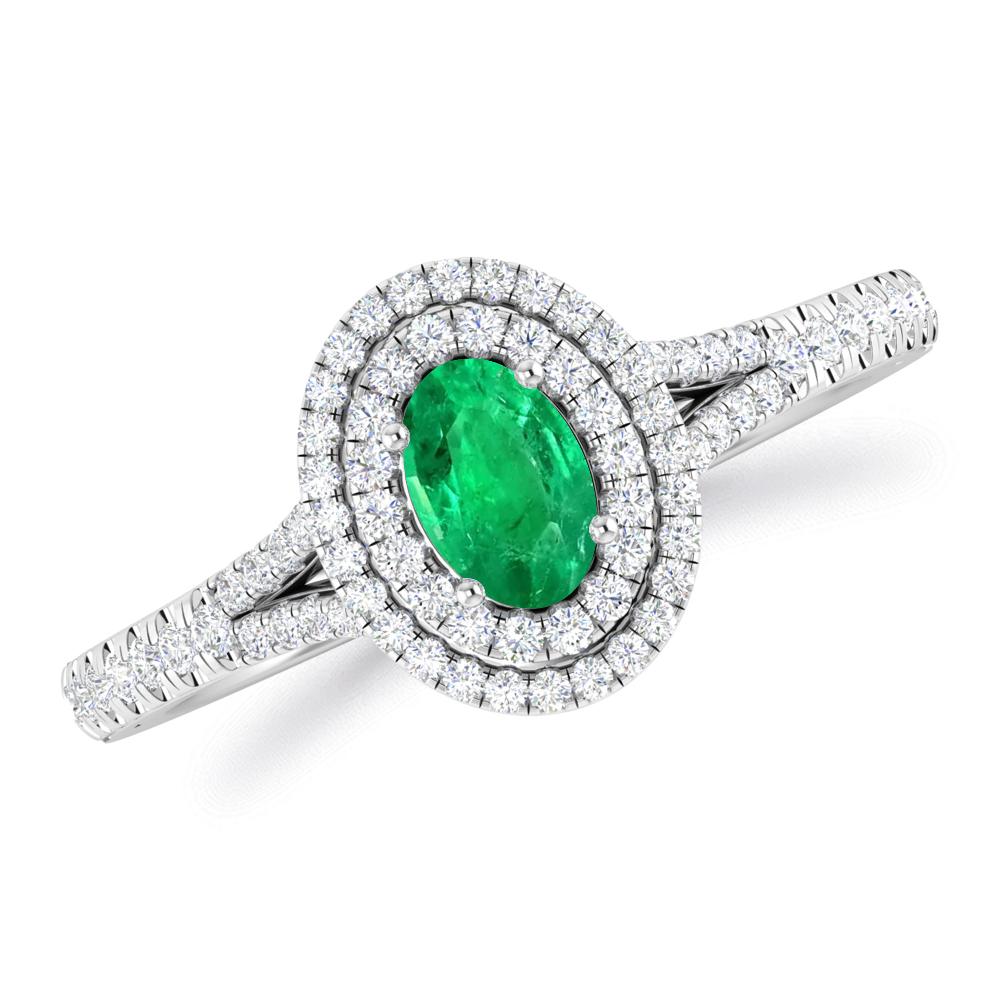 White Gold - Emerald