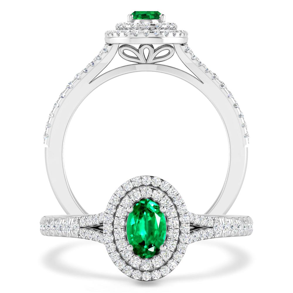 White Gold - Emerald