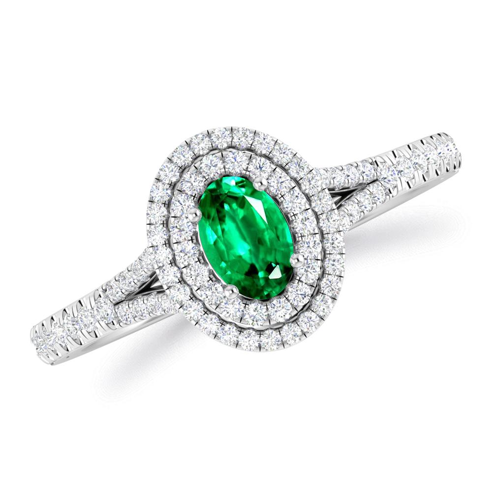 White Gold - Emerald