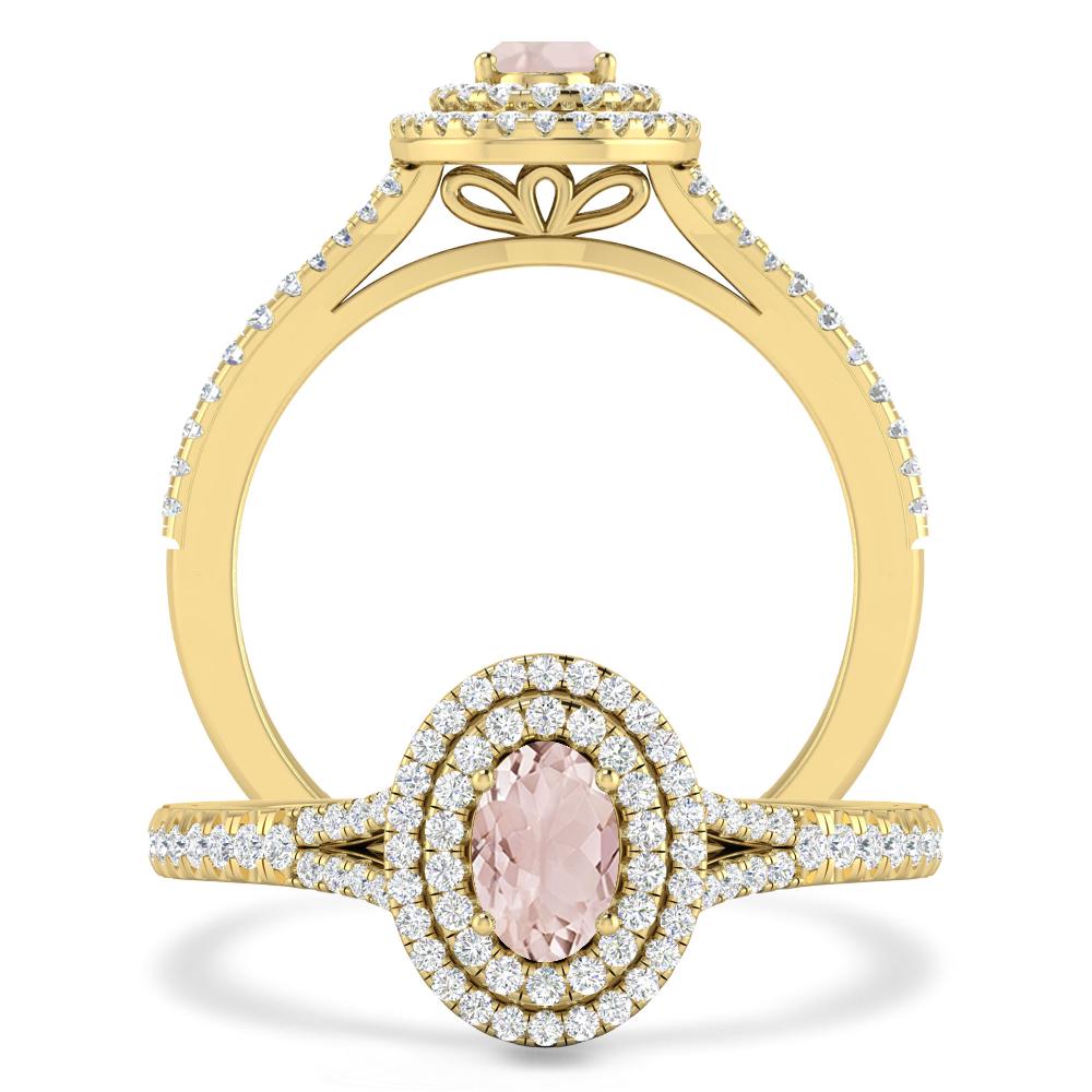 Yellow Gold - Morganite