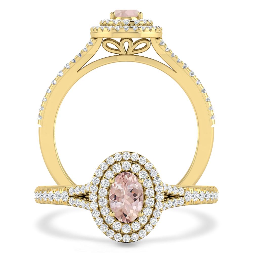 Yellow Gold - Morganite