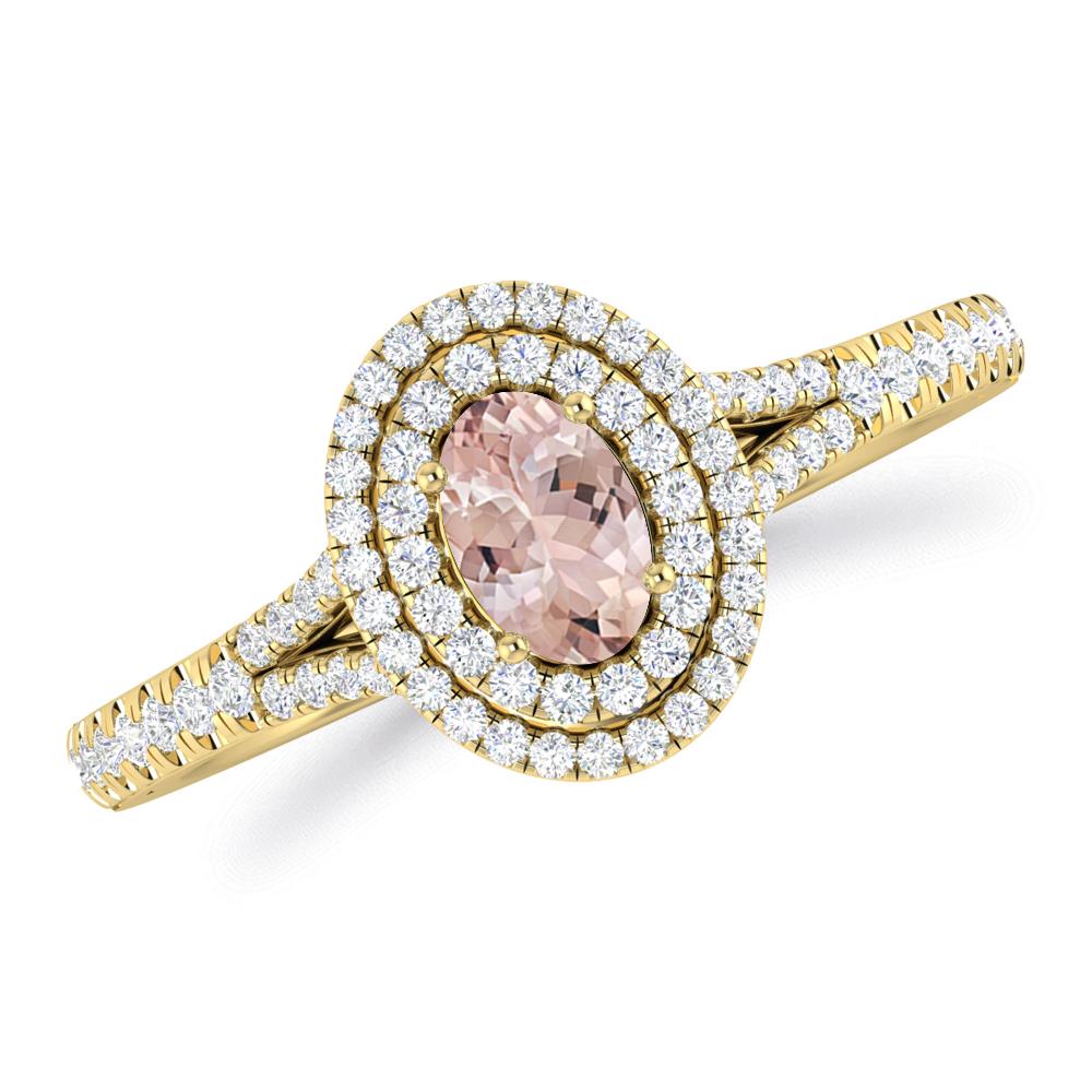 Yellow Gold - Morganite