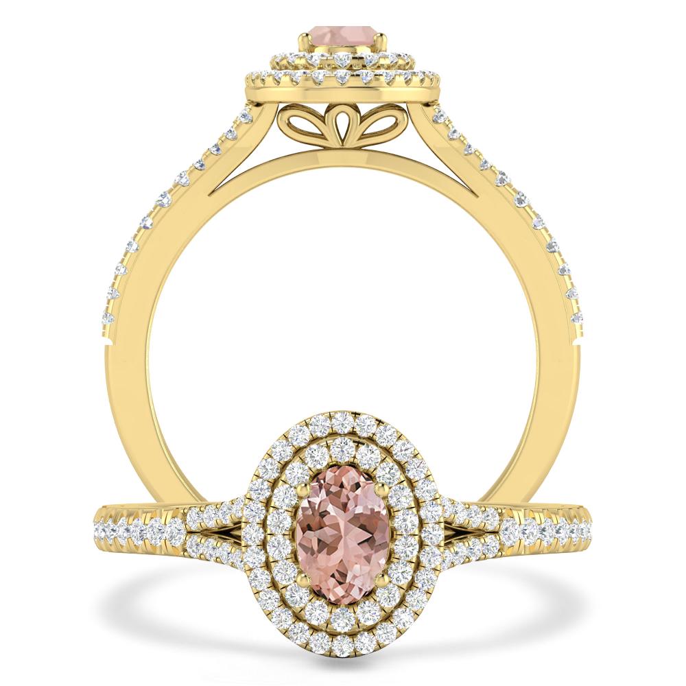 Yellow Gold - Morganite