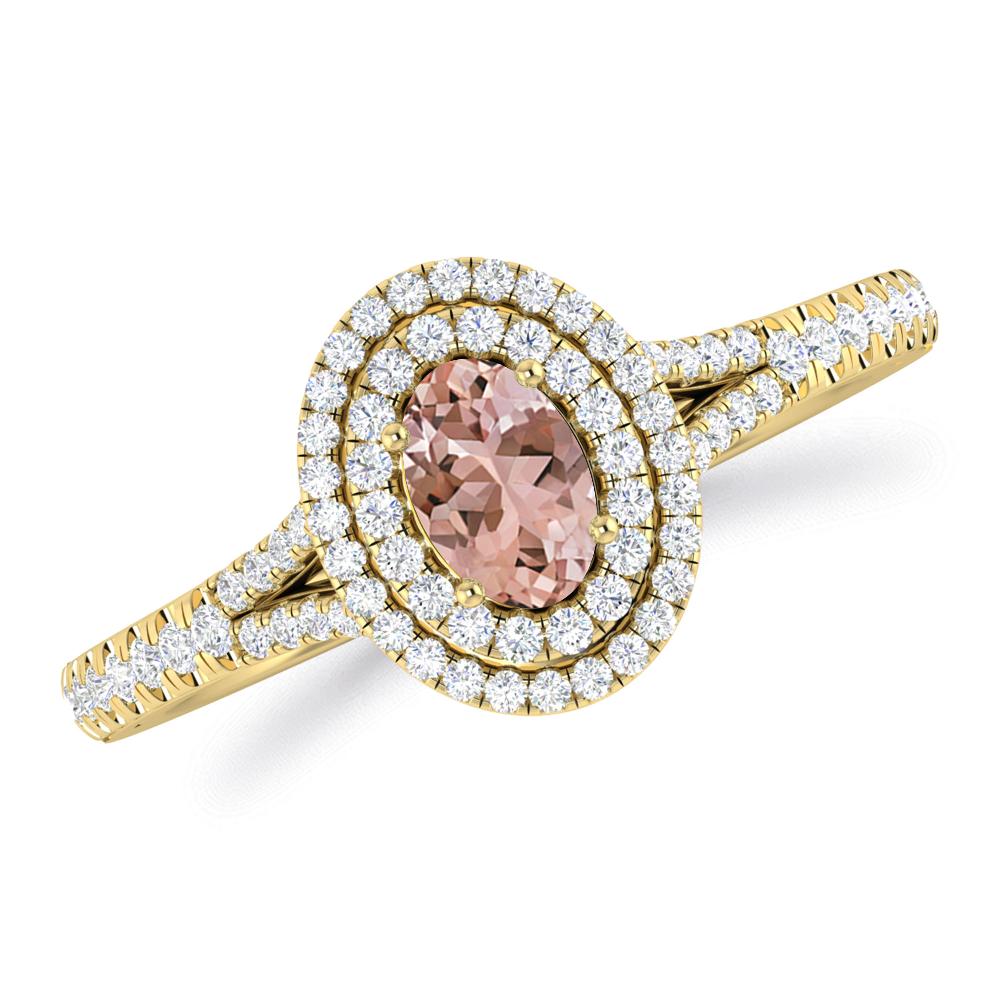 Yellow Gold - Morganite