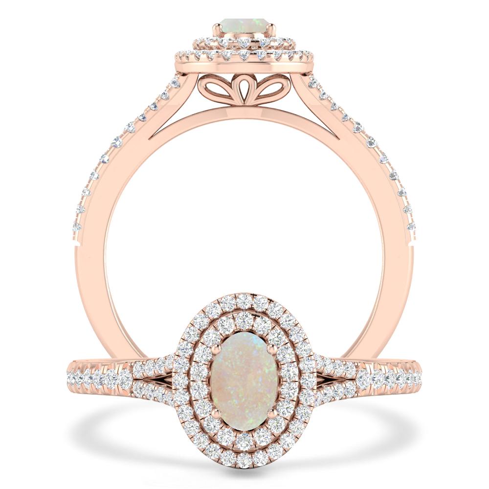 Rose Gold - Opal