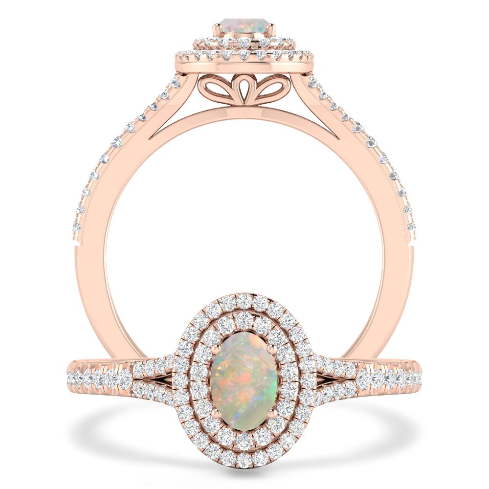 Rose Gold - Opal