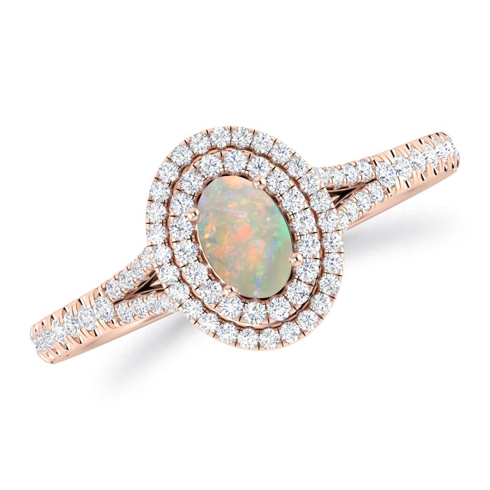 Rose Gold - Opal