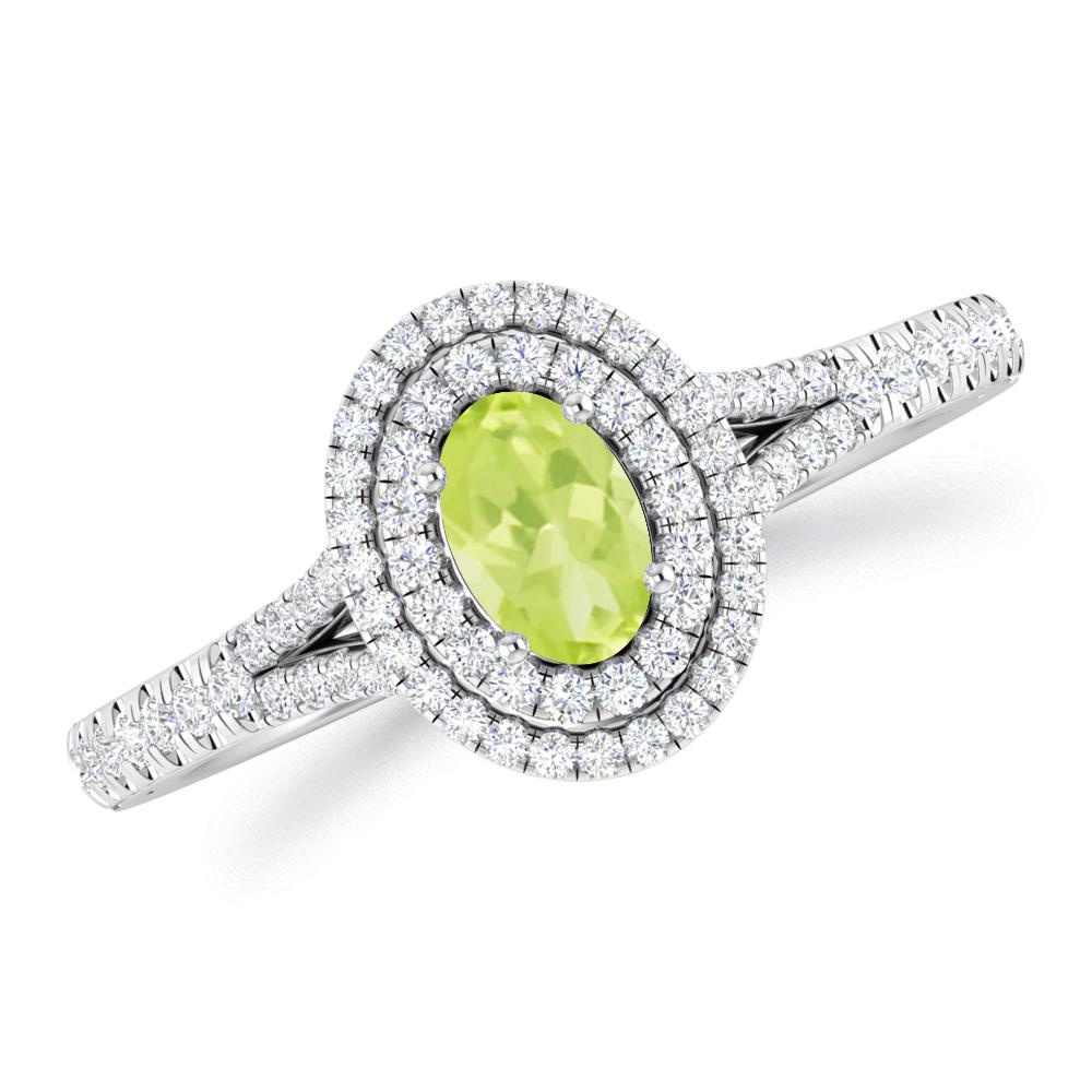 White Gold - Peridot