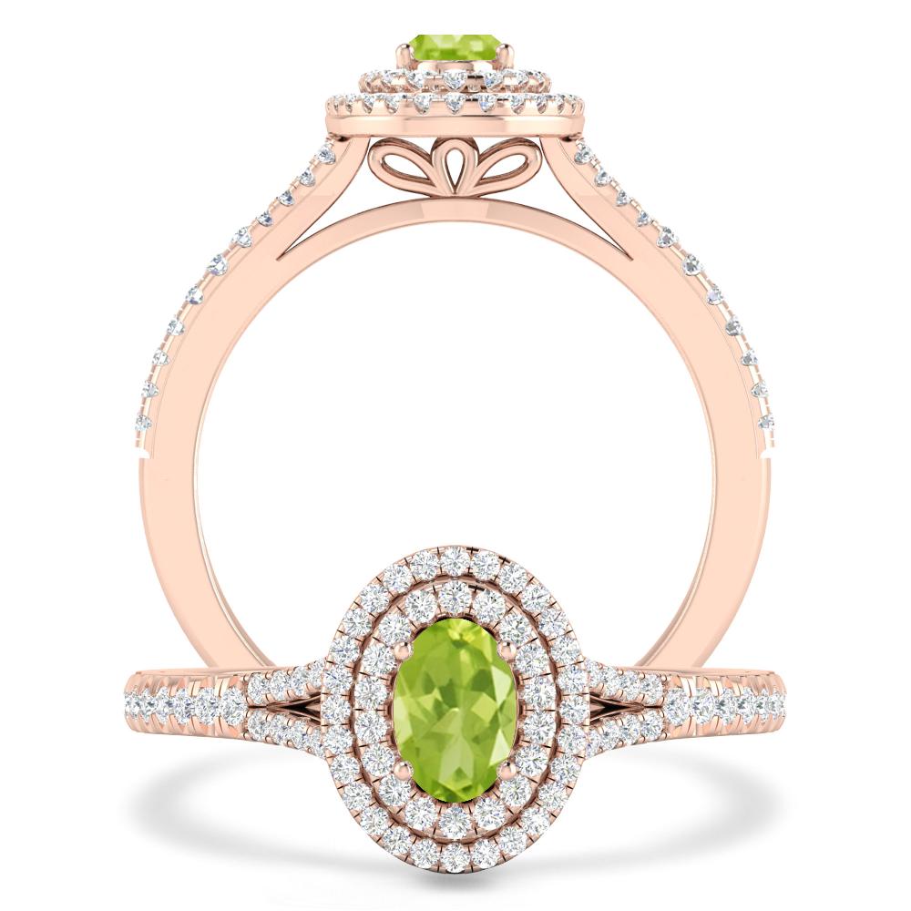 Rose Gold - Peridot