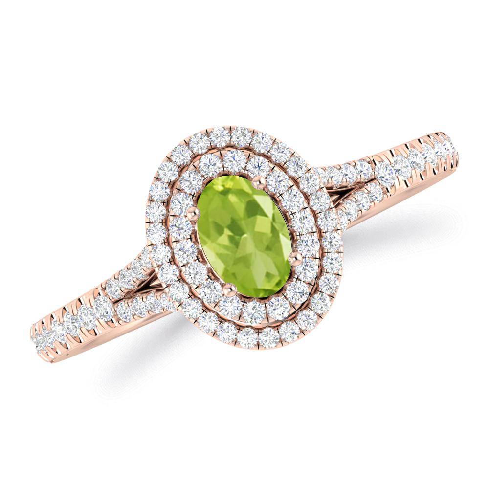 Rose Gold - Peridot