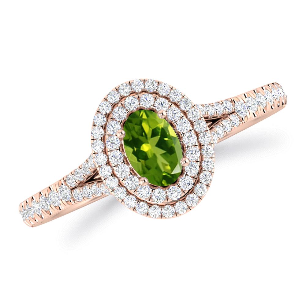 Rose Gold - Peridot