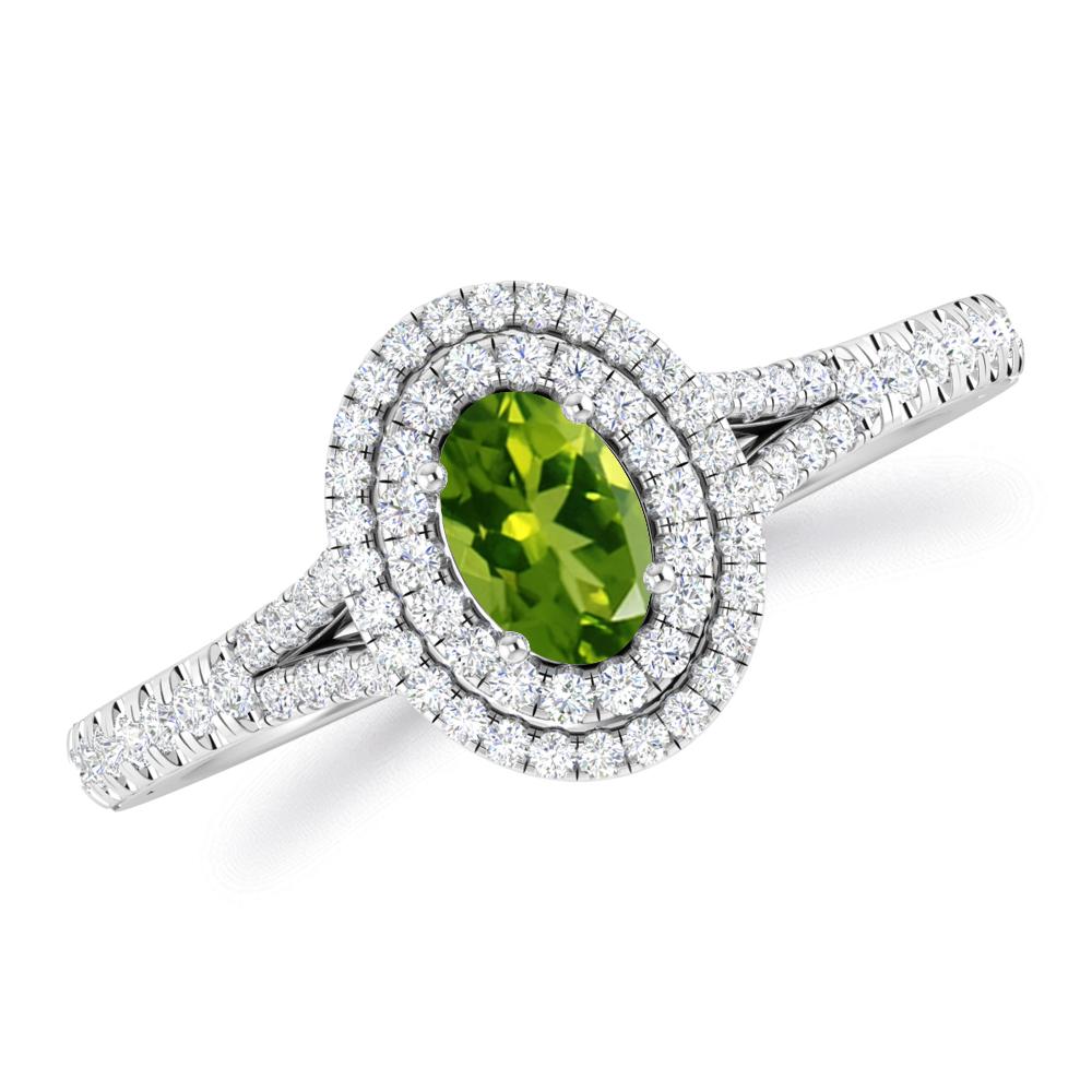 White Gold - Peridot