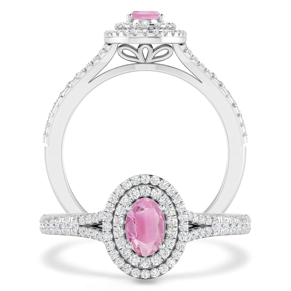 White Gold - Pink Tourmaline