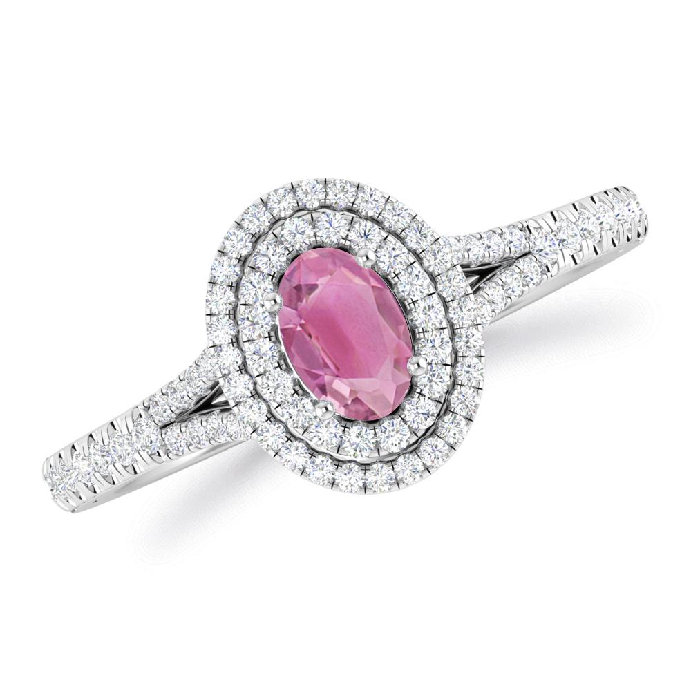 White Gold - Pink Tourmaline