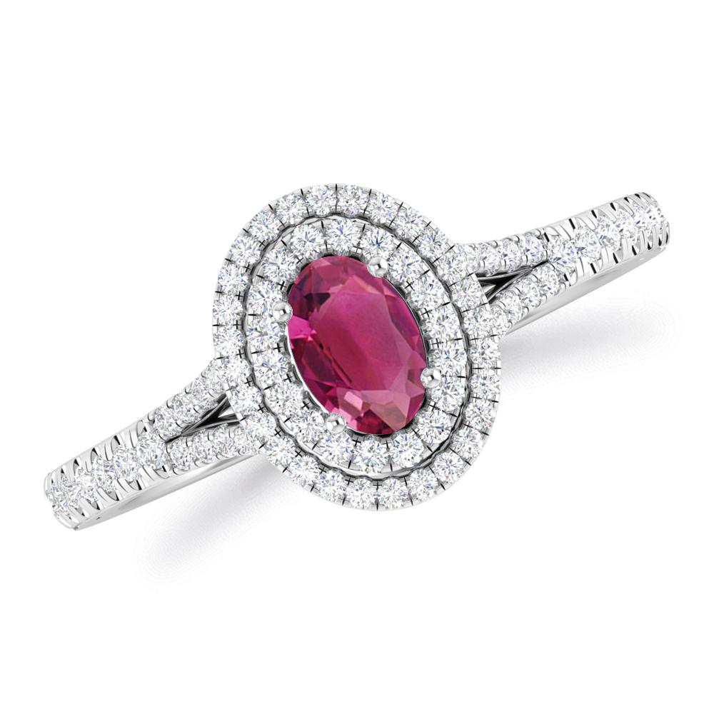 White Gold - Pink Tourmaline