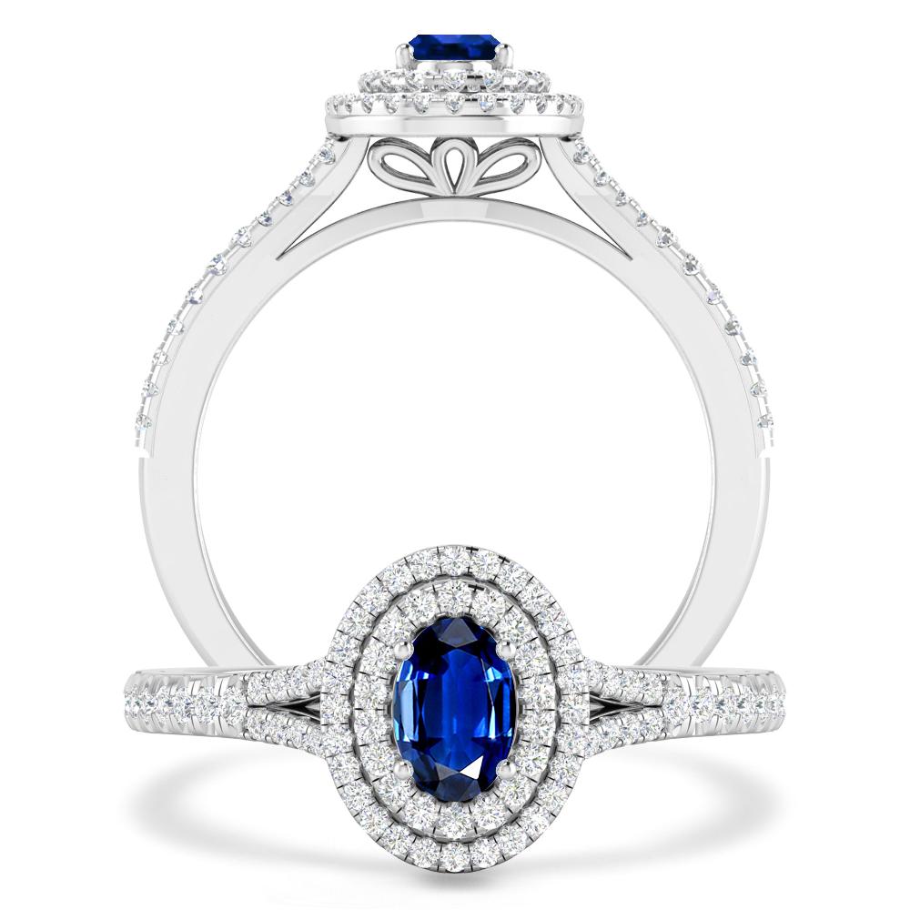 White Gold - Sapphire