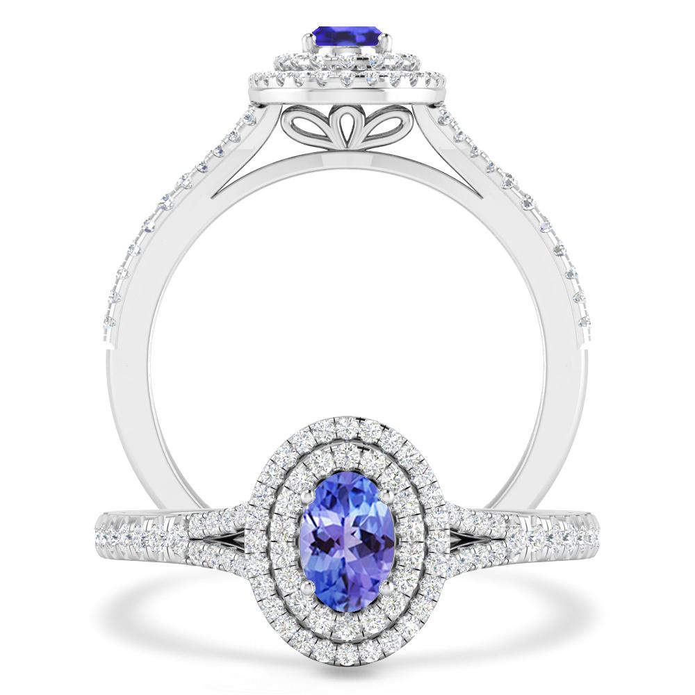 White Gold - Tanzanite