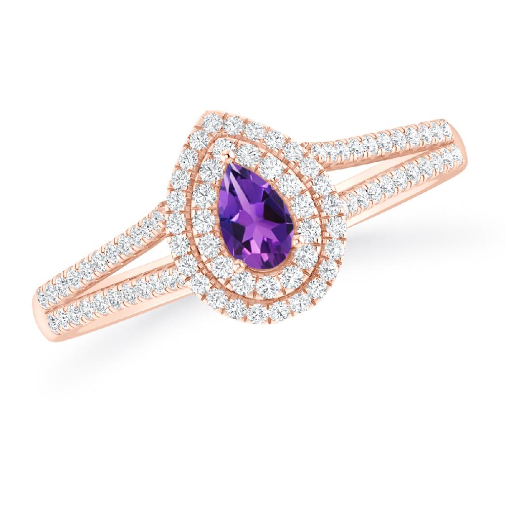 Rose Gold - Amethyst