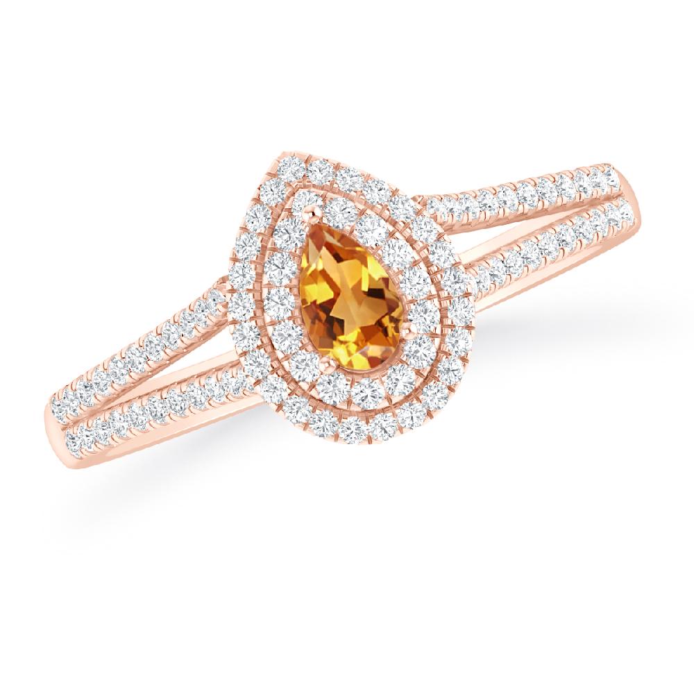 Rose Gold - Citrine