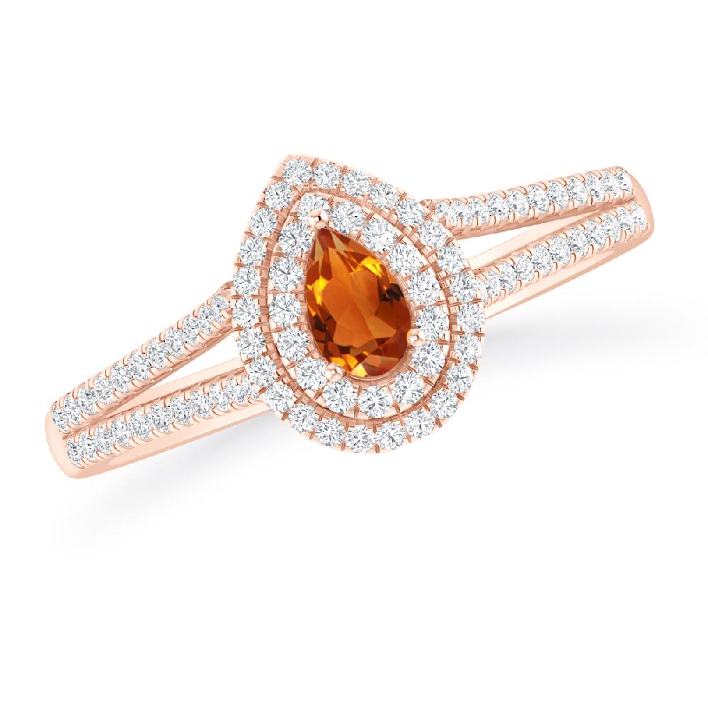 Rose Gold - Citrine