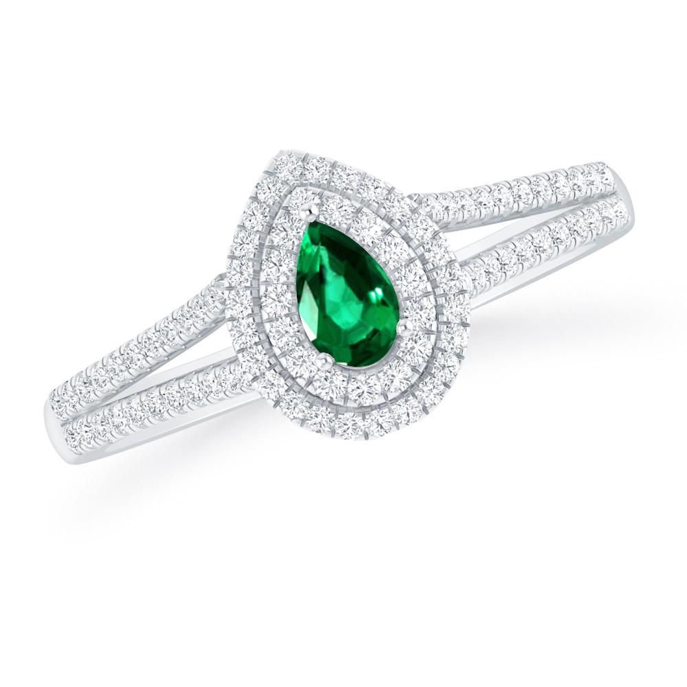 White Gold - Emerald