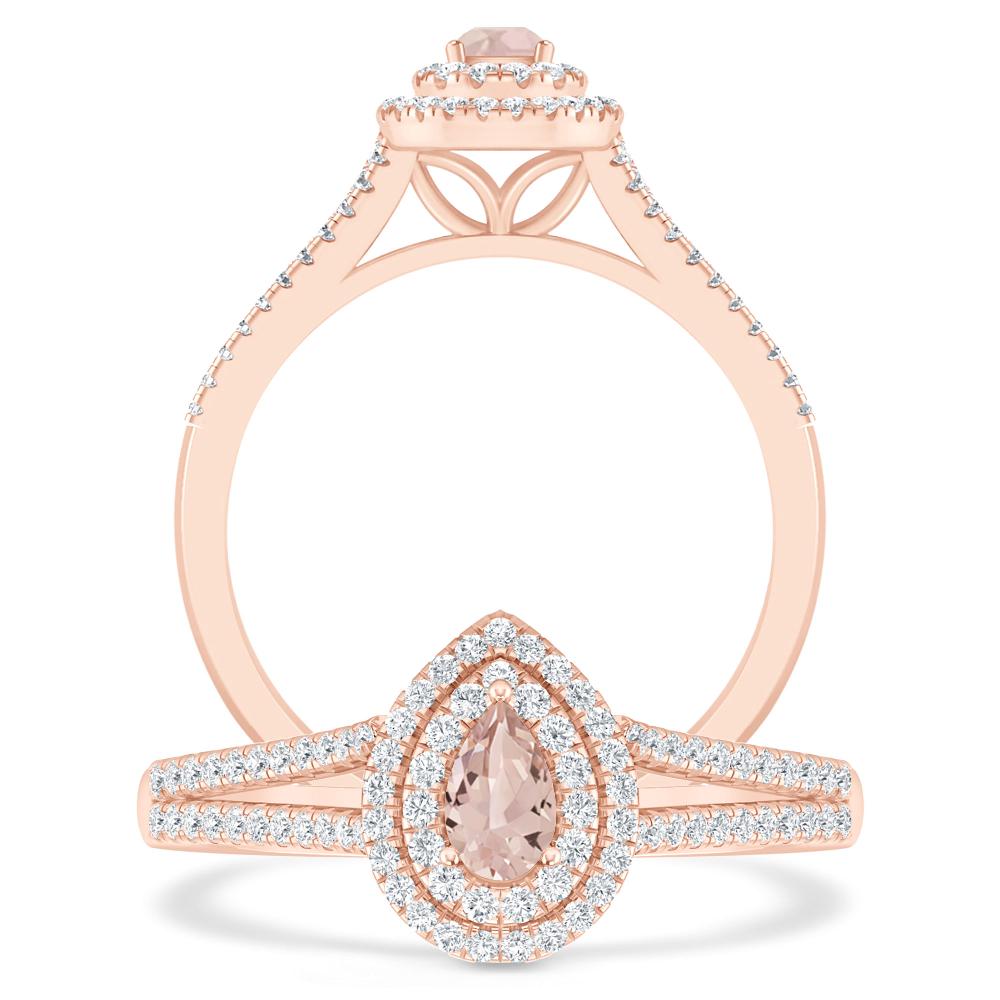 Rose Gold - Morganite