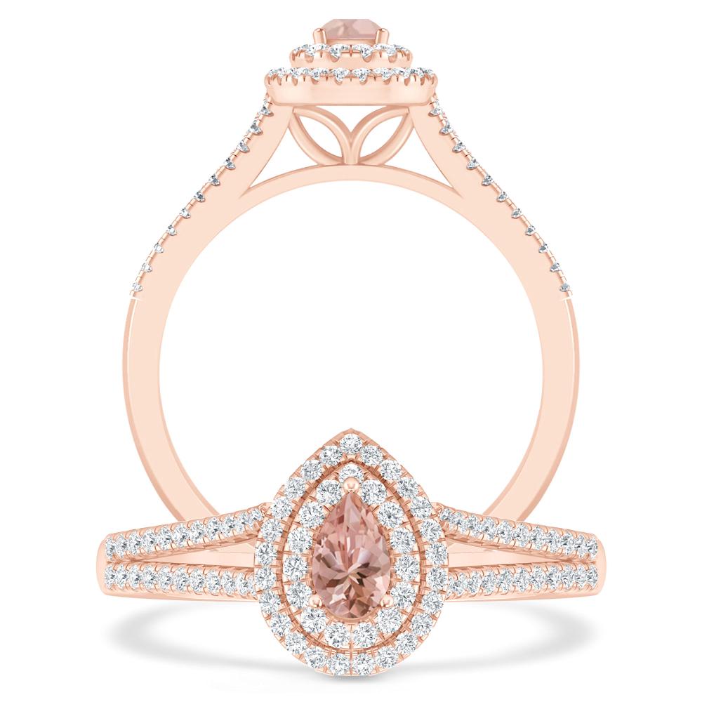 Rose Gold - Morganite