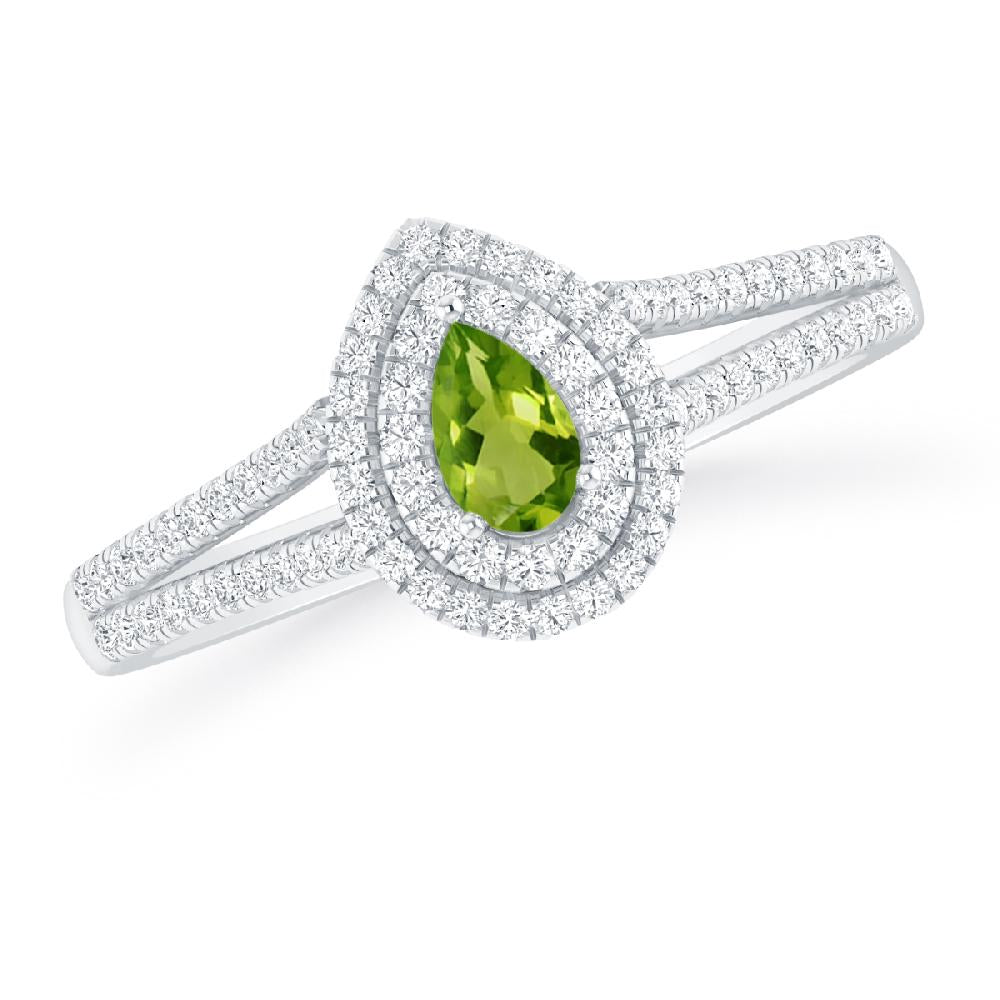 White Gold - Peridot