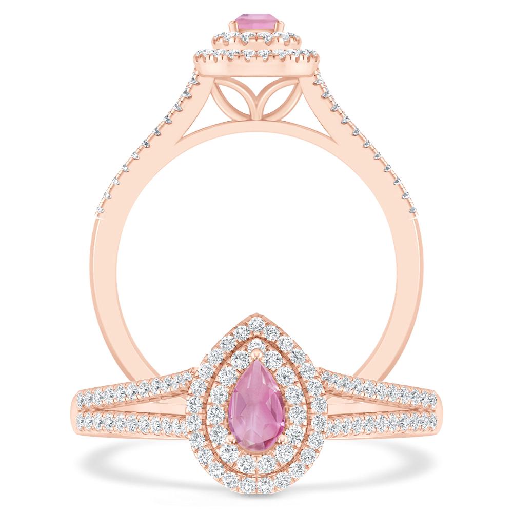 Rose Gold - Pink Tourmaline