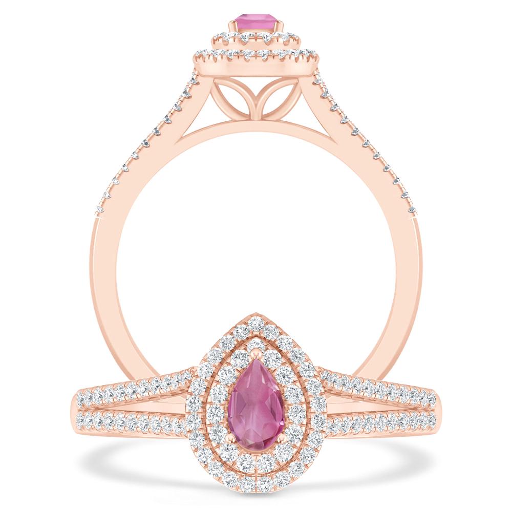 Rose Gold - Pink Tourmaline